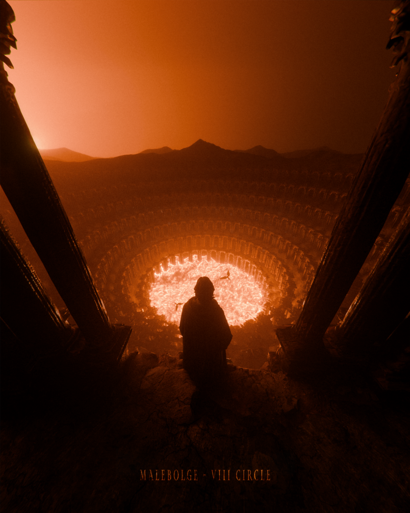Concept Art — Malebolge VIII Circle